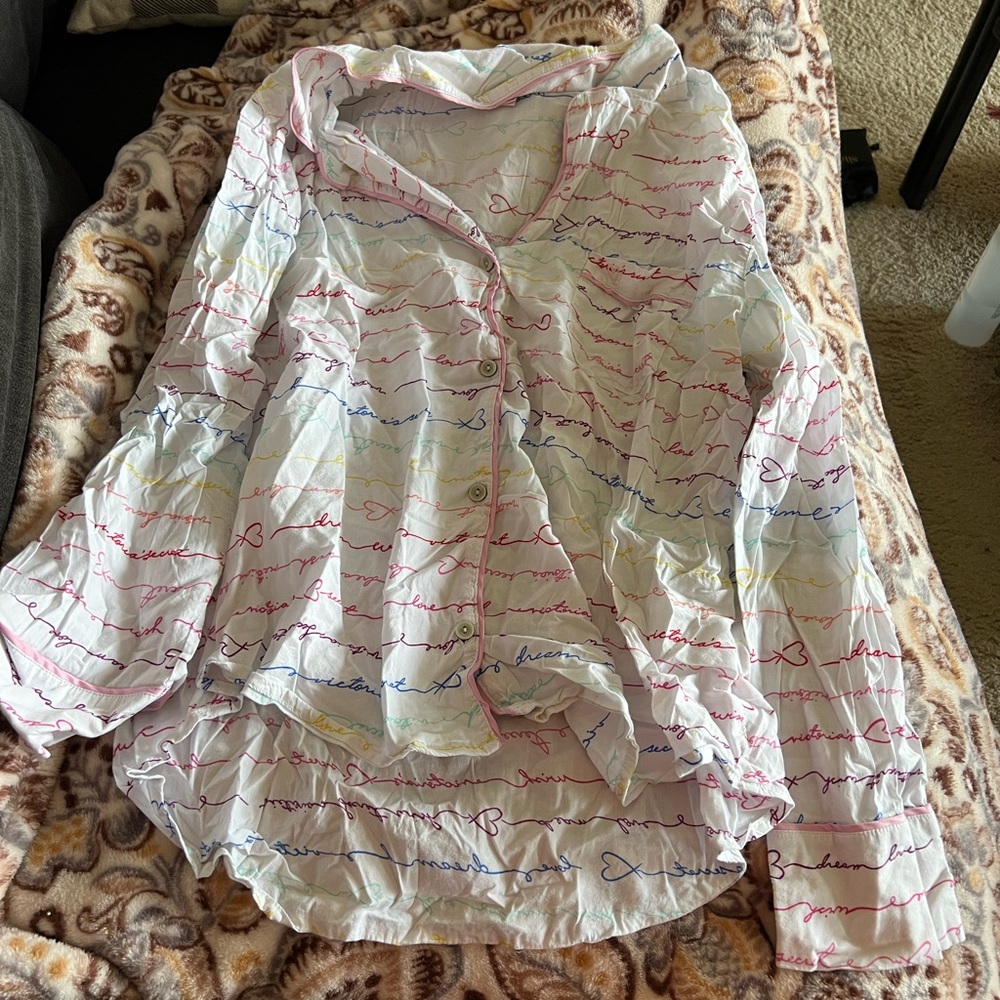 Victoria Secret Pajama Shirt